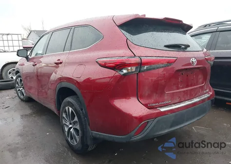 2020 Toyota Highlander Xle from USA, damaged, VIN 5TDGZRBH3LS037590
